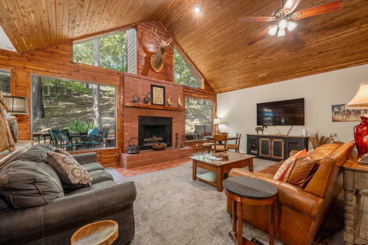 Luxury Rock Creek Cabin W Deck By Lake Hamilton Hot Springs Esterno foto