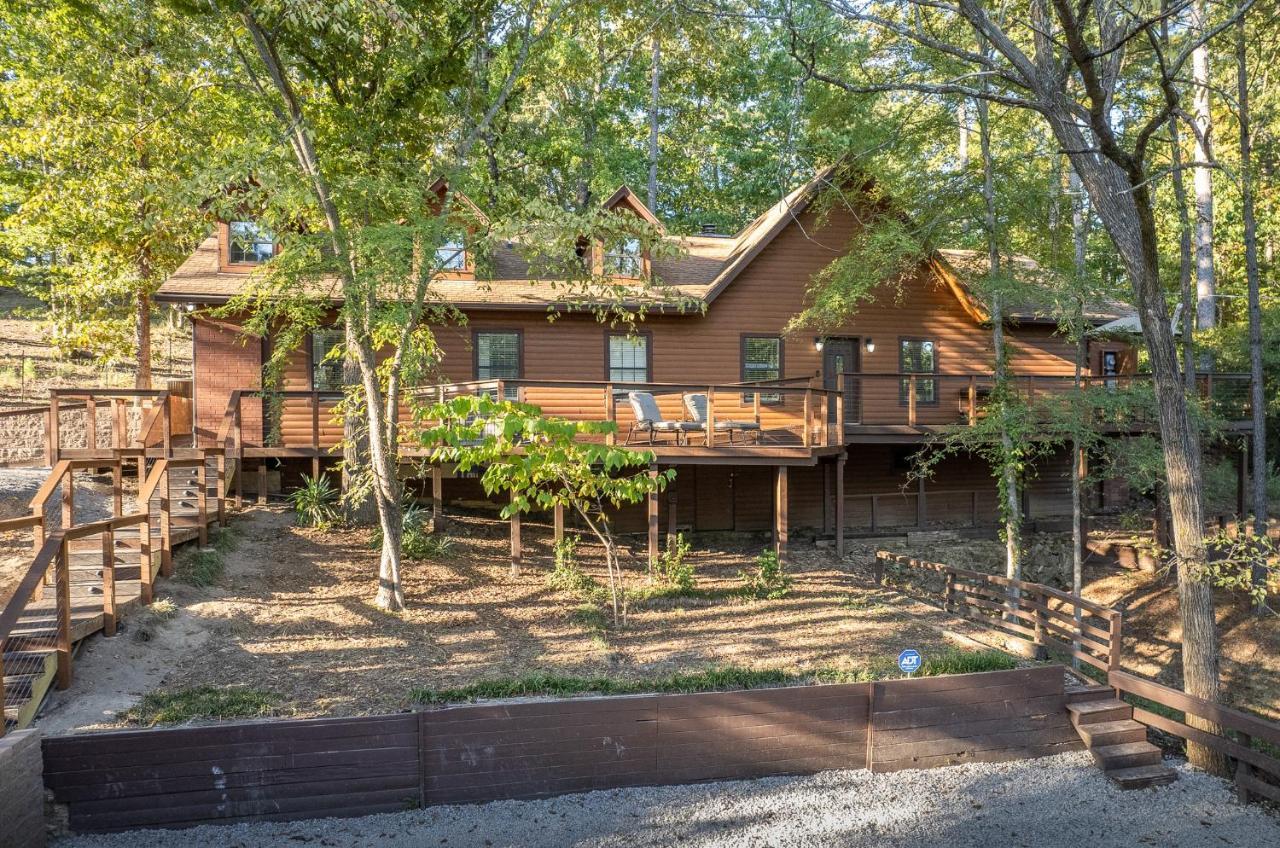 Luxury Rock Creek Cabin W Deck By Lake Hamilton Hot Springs Esterno foto