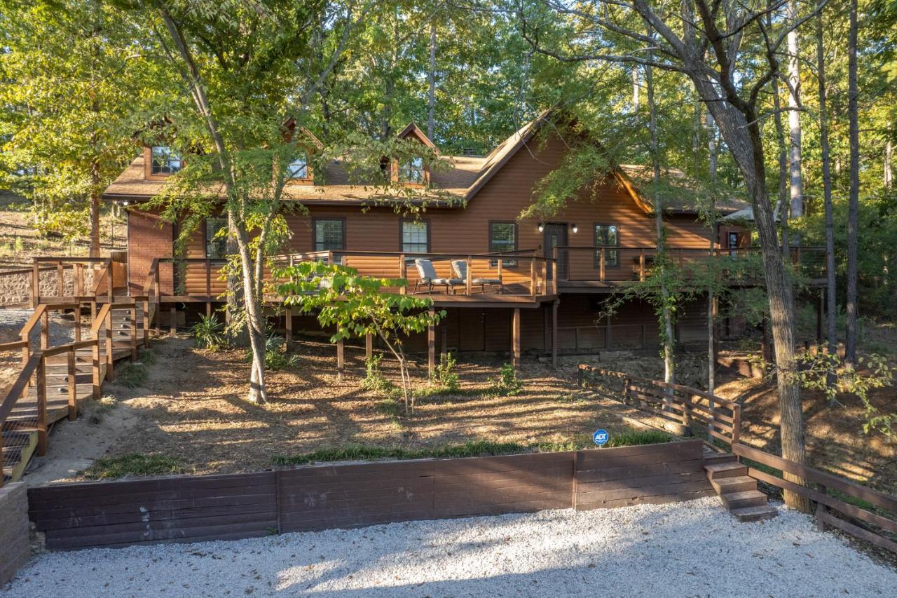 Luxury Rock Creek Cabin W Deck By Lake Hamilton Hot Springs Esterno foto