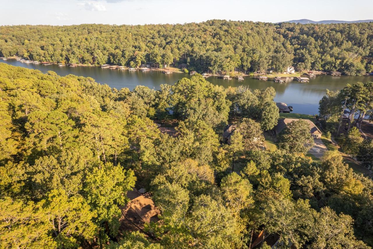 Luxury Rock Creek Cabin W Deck By Lake Hamilton Hot Springs Esterno foto